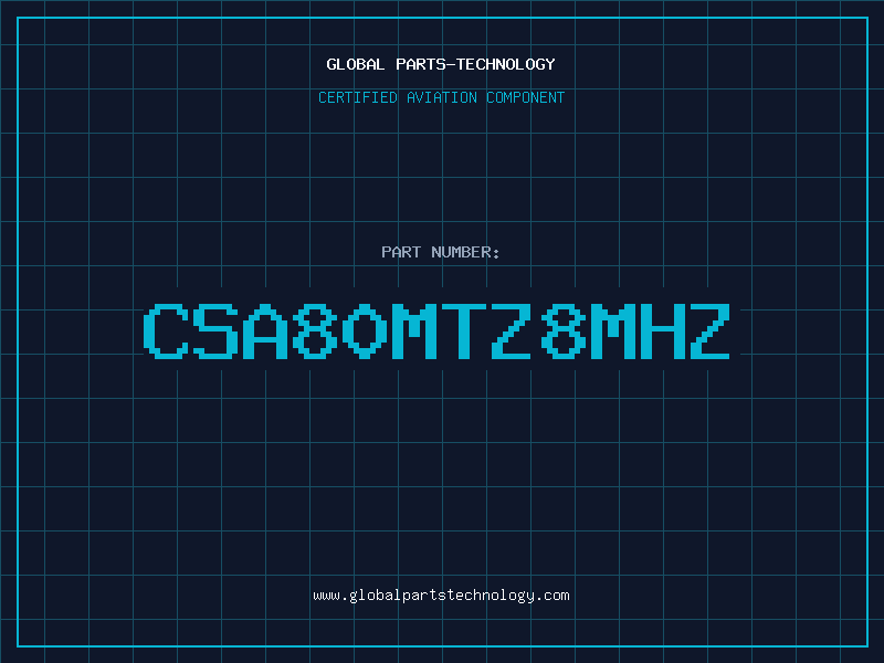 Aviation Part CSA80MTZ8MHZ