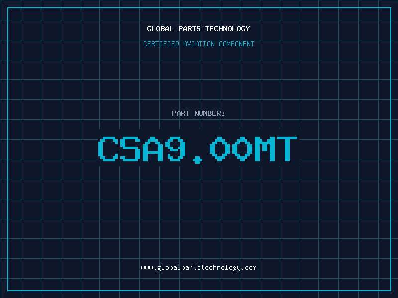 Aviation Part CSA9.00MT