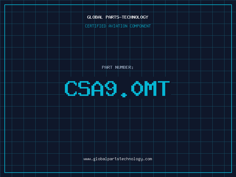 Aviation Part CSA9.0MT