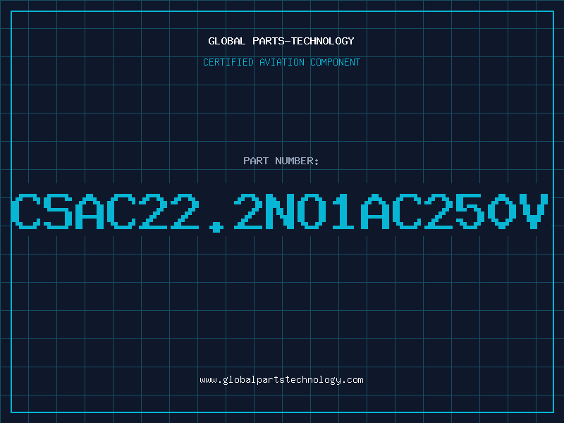 Aviation Part CSAC22.2NO1AC250V