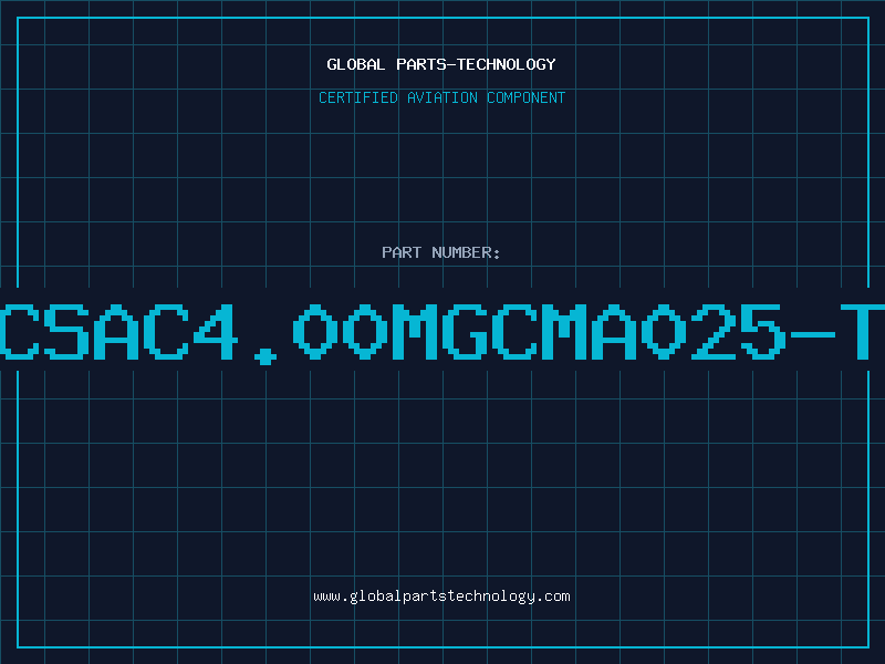 Aviation Part CSAC4.00MGCMA025-T