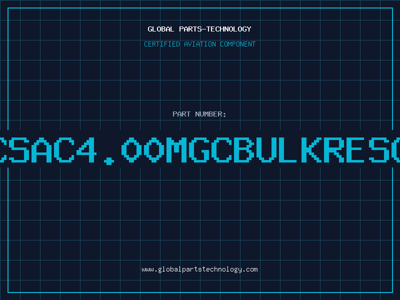 Aviation Part CSAC4.00MGCbulkRESO
