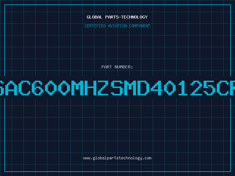 Aviation Part CSAC600MHZSMD40125CRO