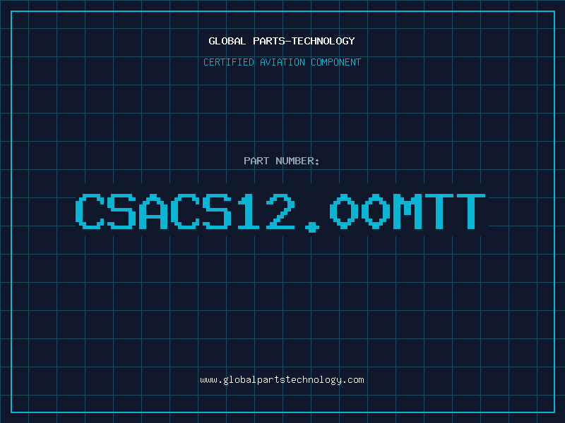 Aviation Part CSACS12.00MTT