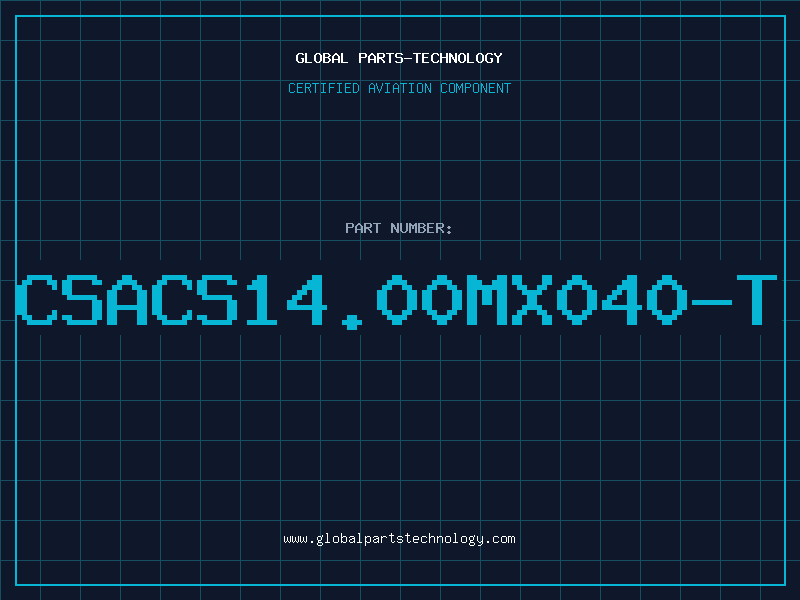 Aviation Part CSACS14.00MX040-T