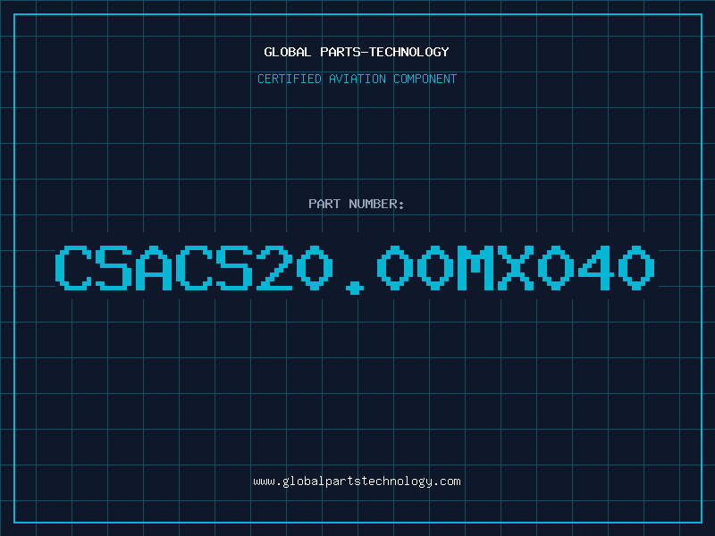 Aviation Part CSACS20.00MX040