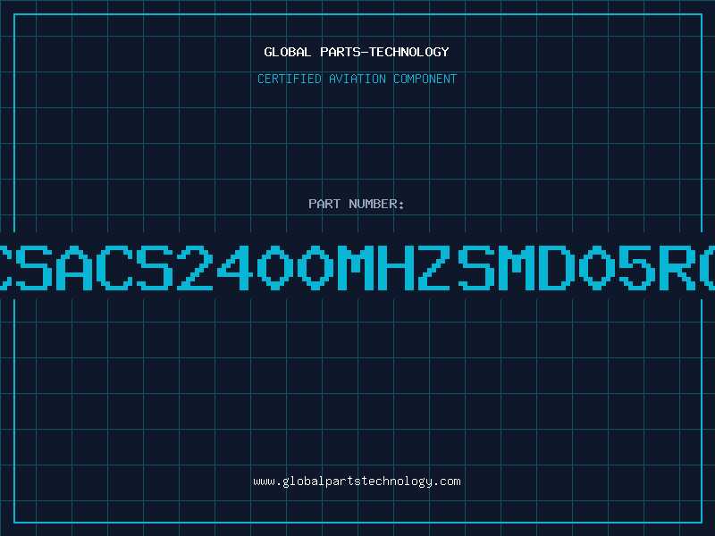 Aviation Part CSACS2400MHZSMD05RO