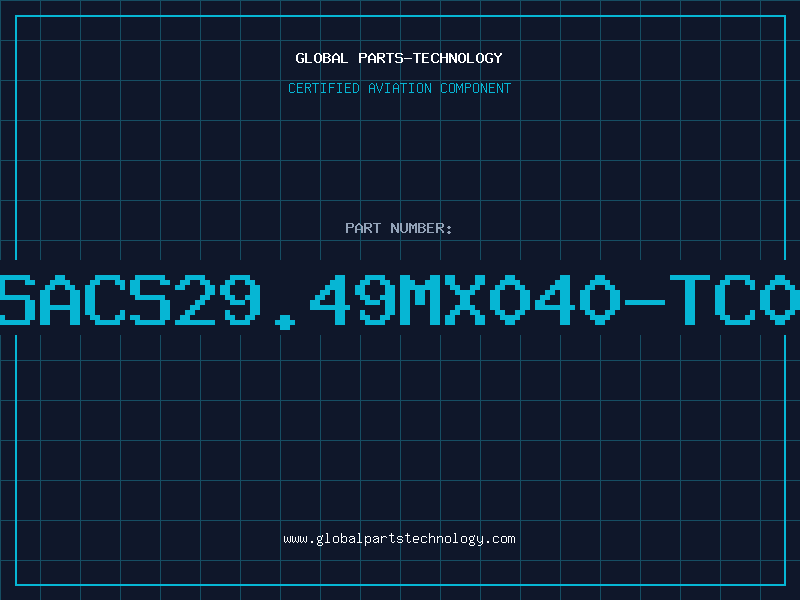 Aviation Part CSACS29.49MX040-TC01