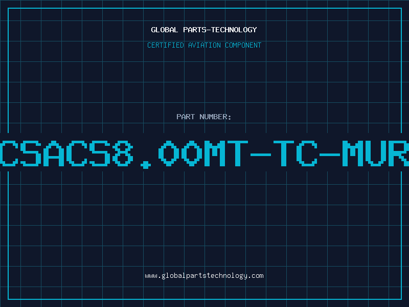 Aviation Part CSACS8.00MT-TC-MUR