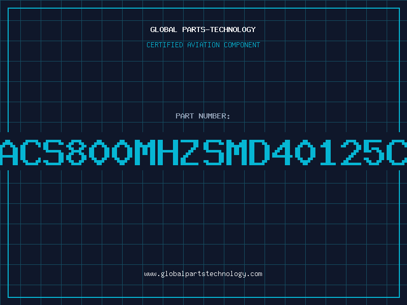 Aviation Part CSACS800MHZSMD40125CRO