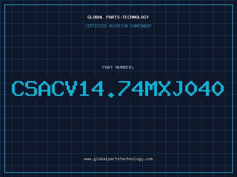 Aviation Part CSACV14.74MXJ040