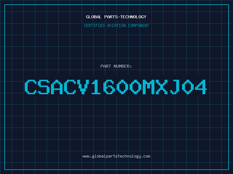 Aviation Part CSACV1600MXJ04