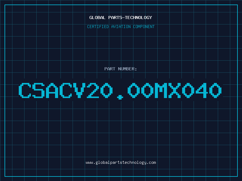 Aviation Part CSACV20.00MX040
