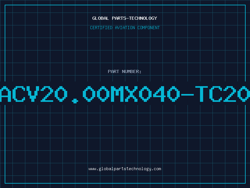 Aviation Part CSACV20.00MX040-TC2000