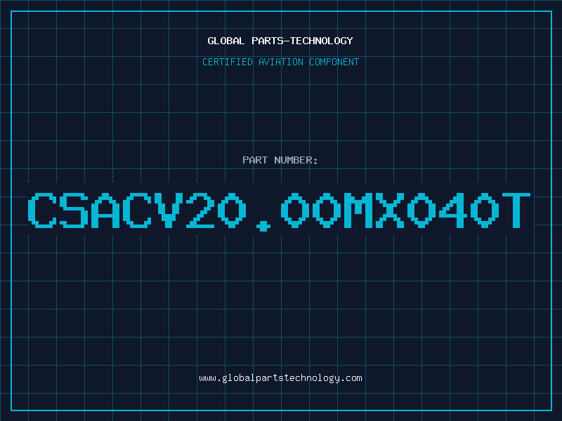 Aviation Part CSACV20.00MX040T