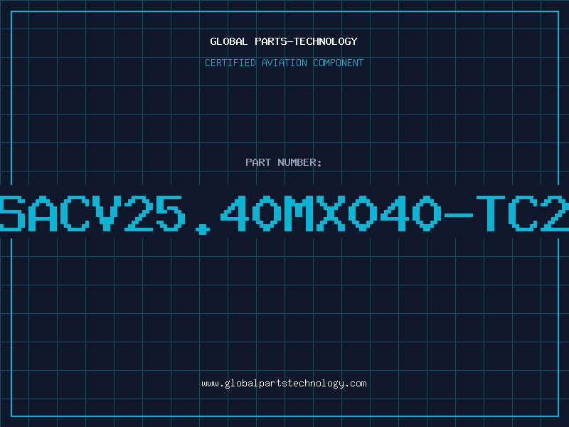 Aviation Part CSACV25.40MX040-TC20