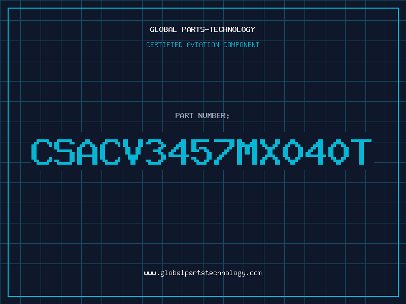 Aviation Part CSACV3457MX040T