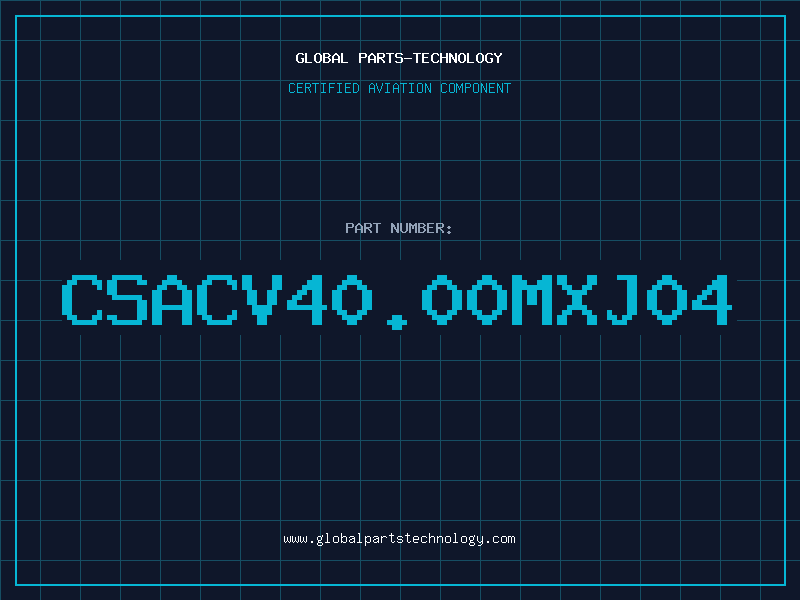 Aviation Part CSACV40.00MXJ04