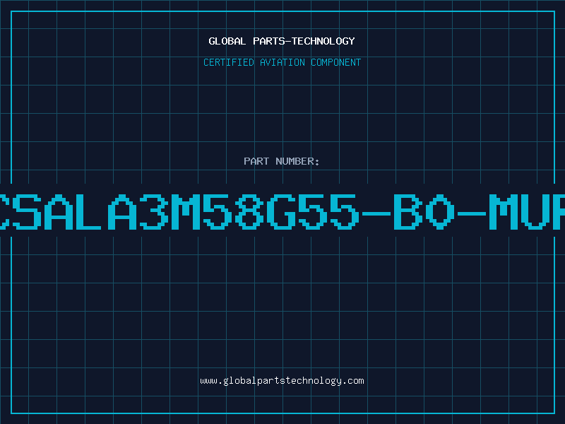 Aviation Part CSALA3M58G55-B0-MUR