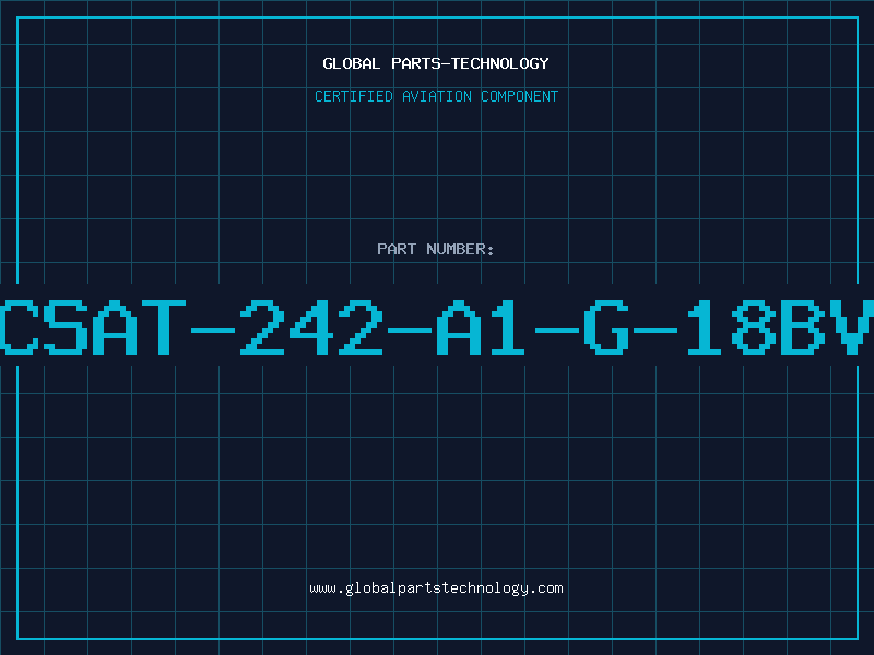 Aviation Part CSAT-242-A1-G-18BV