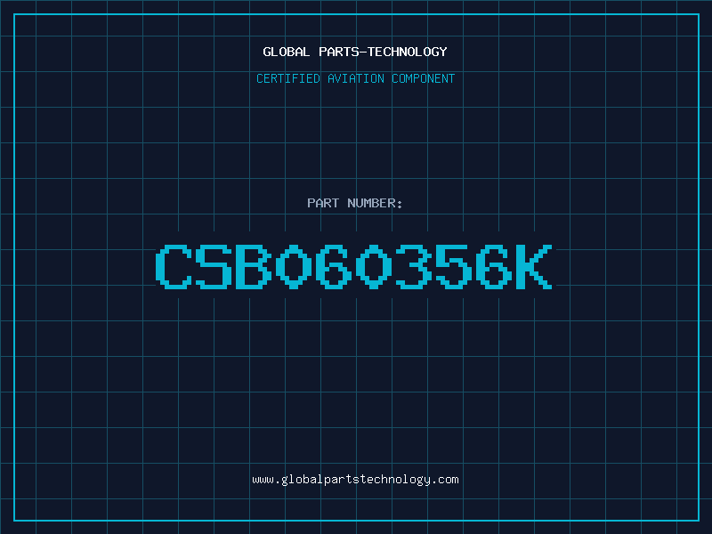 Aviation Part CSB060356K