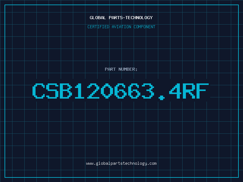Aviation Part CSB120663.4RF