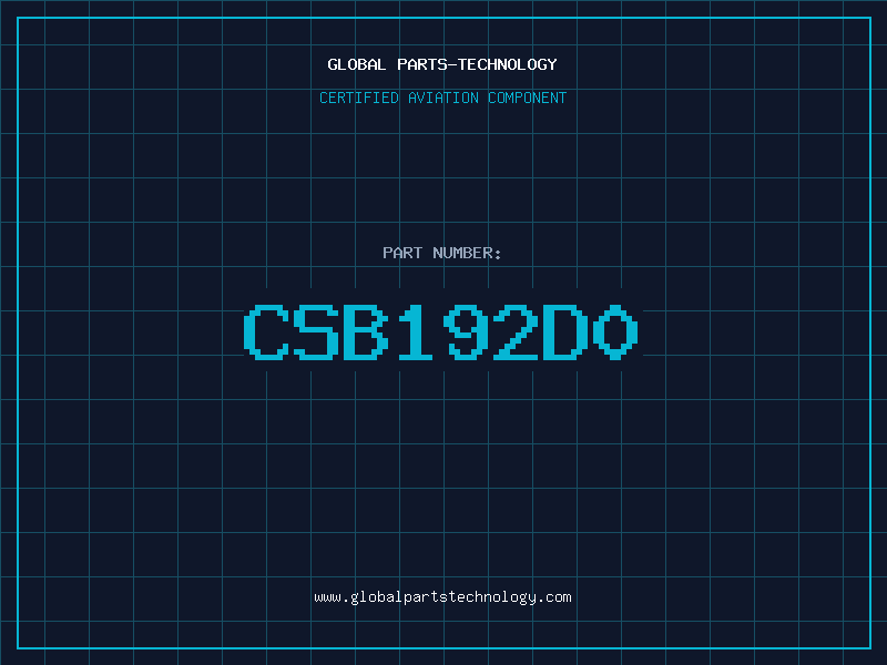 Aviation Part CSB192D0