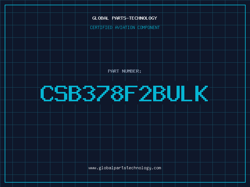Aviation Part CSB378F2BULK