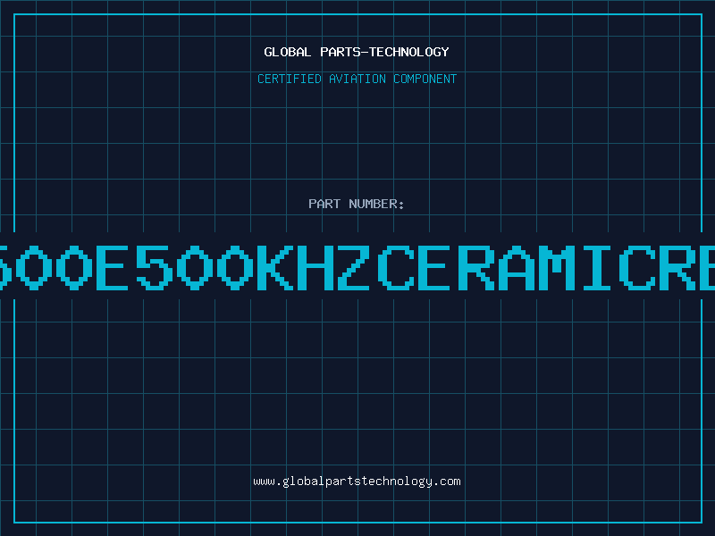 Aviation Part CSB500E500KHzCERAMICRESON
