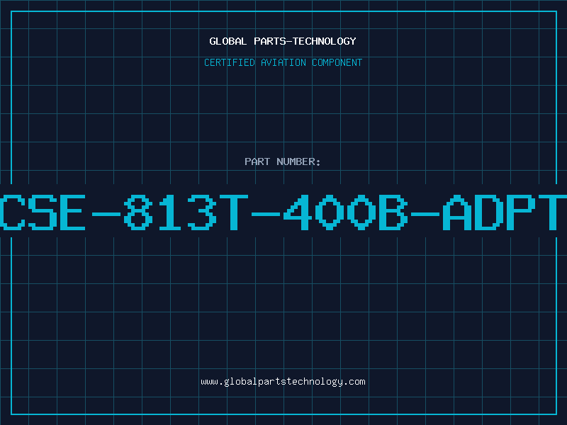 Aviation Part CSE-813T-400B-ADPT
