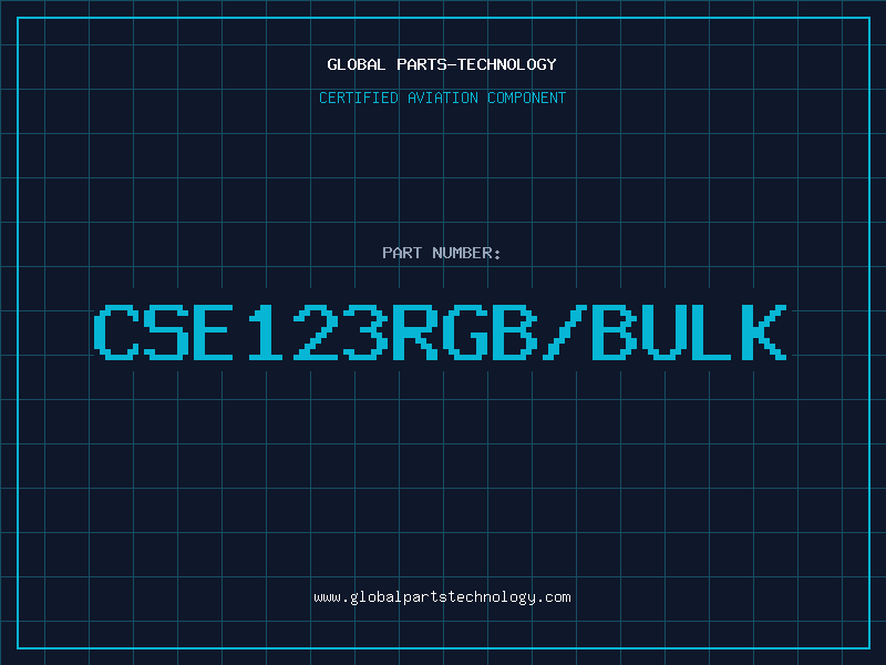Aviation Part CSE123RGB/BULK