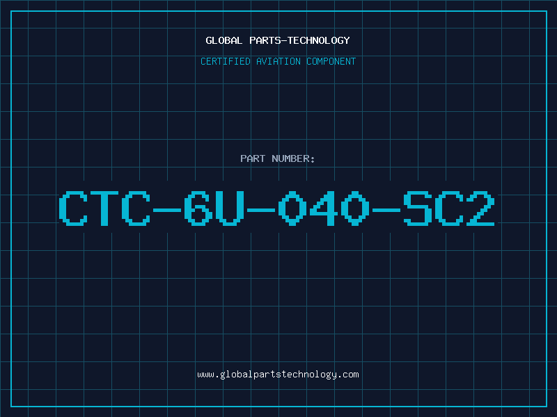 Aviation Part CTC-6U-040-SC2