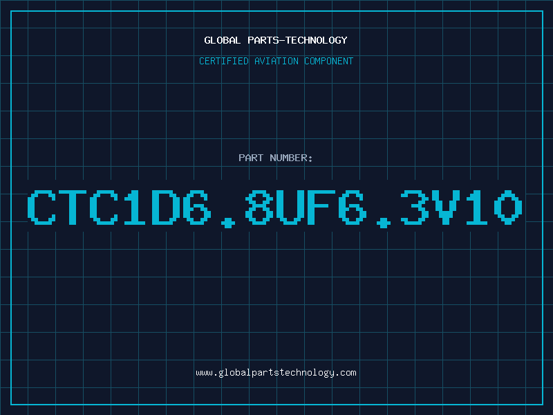 Aviation Part CTC1D6.8UF6.3V10