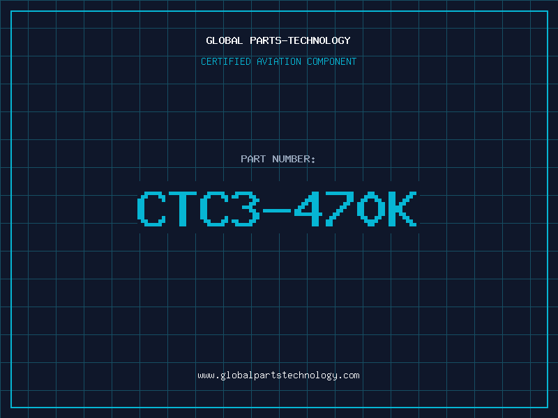 Aviation Part CTC3-470K