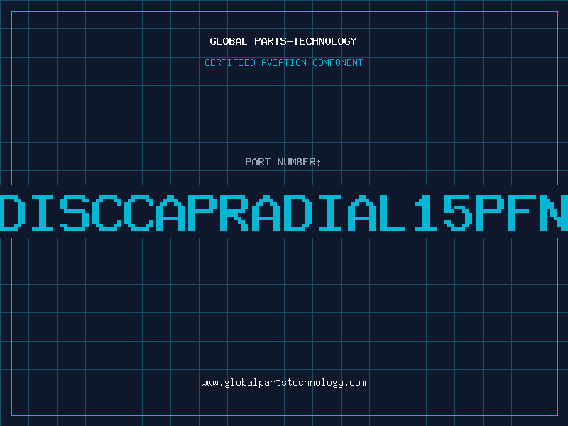 Aviation Part CTCCERAMICDISCCAPRADIAL15PFNPOLOWK5MMP