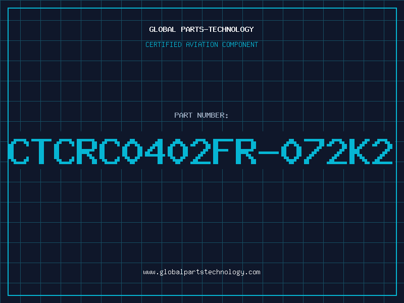 Aviation Part CTCRC0402FR-072K2