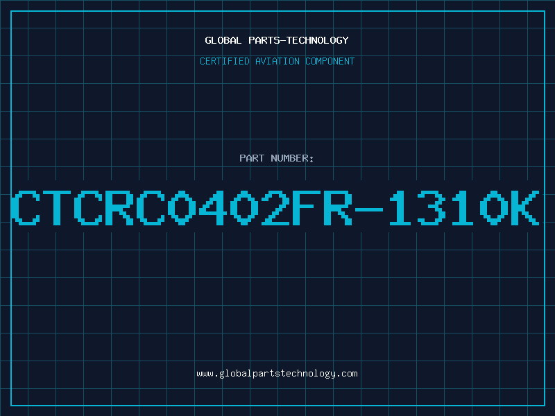 Aviation Part CTCRC0402FR-1310K