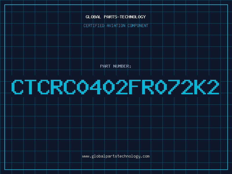 Aviation Part CTCRC0402FR072K2