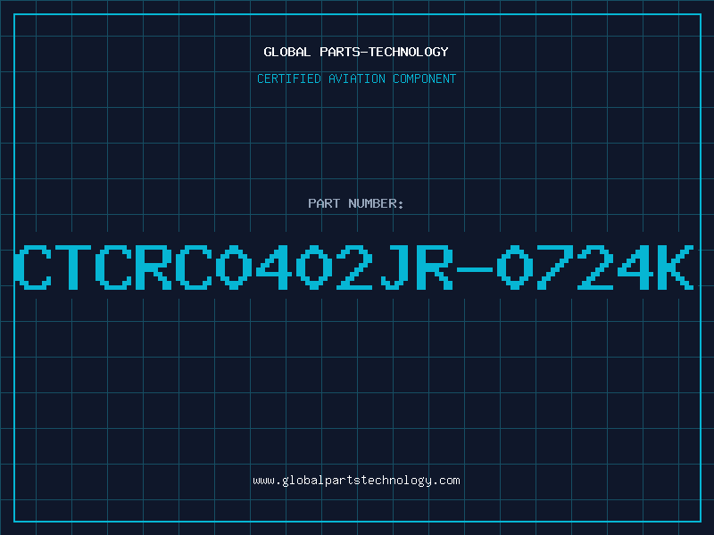 Aviation Part CTCRC0402JR-0724K