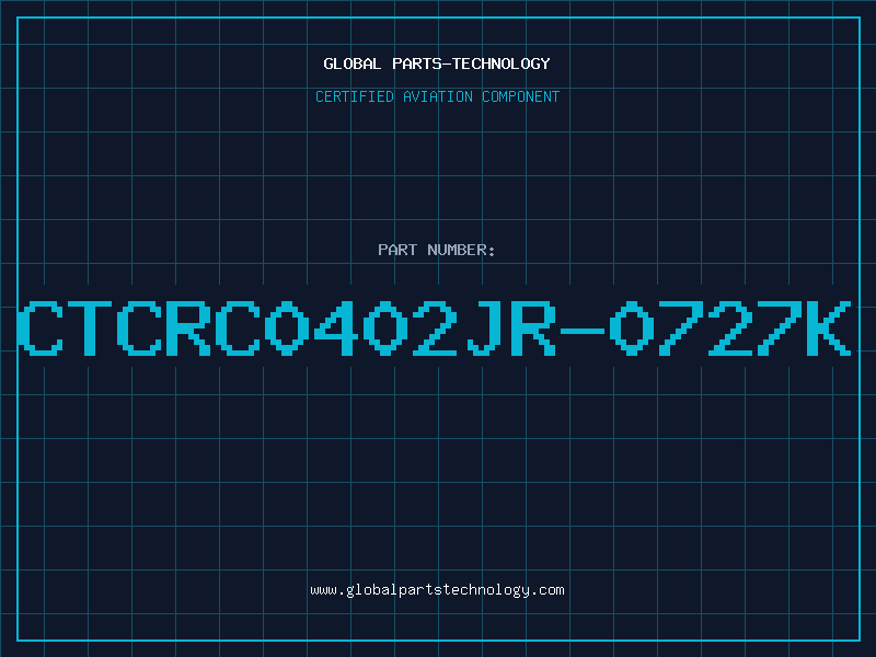 Aviation Part CTCRC0402JR-0727K