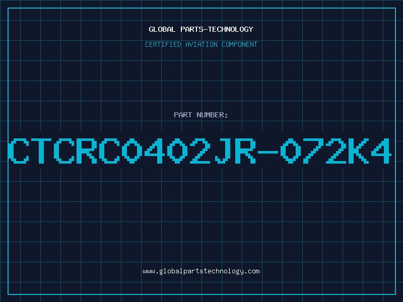 Aviation Part CTCRC0402JR-072K4
