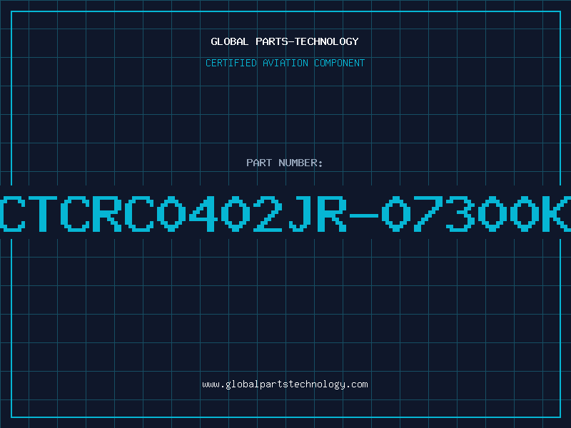 Aviation Part CTCRC0402JR-07300K