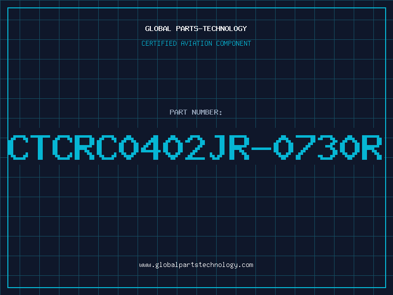 Aviation Part CTCRC0402JR-0730R