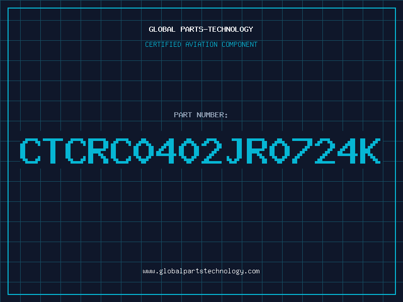 Aviation Part CTCRC0402JR0724K