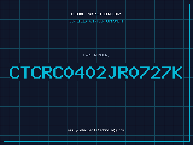 Aviation Part CTCRC0402JR0727K