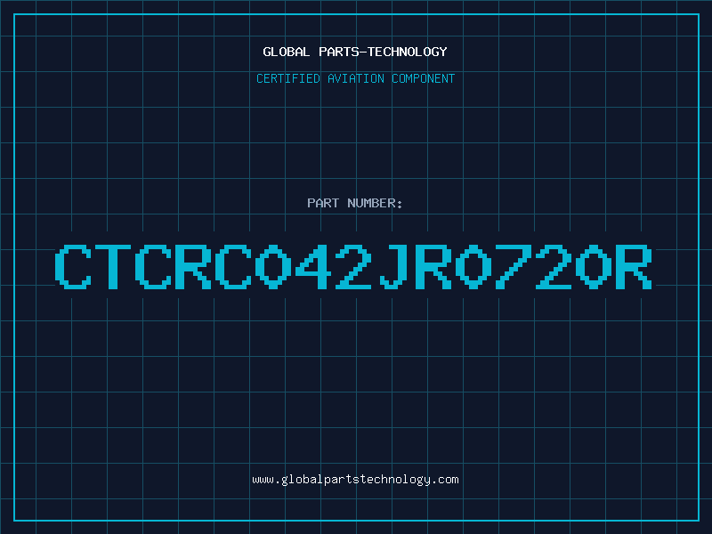 Aviation Part CTCRC042JR0720R