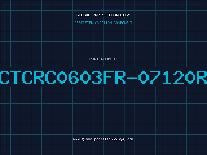 Aviation Part CTCRC0603FR-07120R