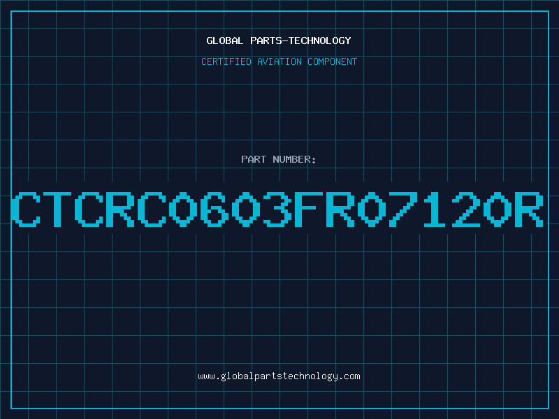Aviation Part CTCRC0603FR07120R