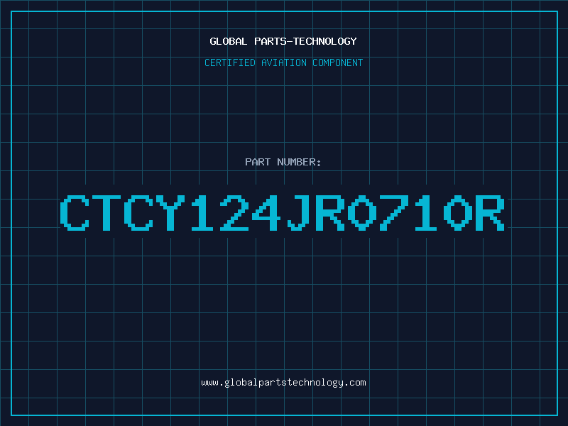 Aviation Part CTCY124JR0710R