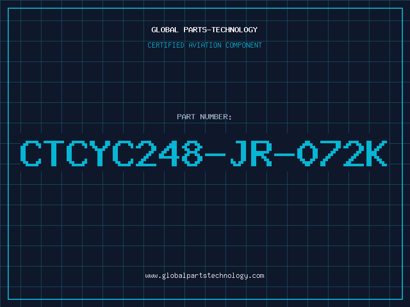 Aviation Part CTCYC248-JR-072K